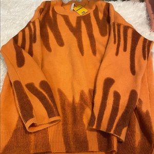 Oversized trendy knit sweater from unfashional